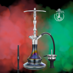 Shisha Aladin MVP 500 de acero inoxidable color tornazol, cachimba, hookah y narguile