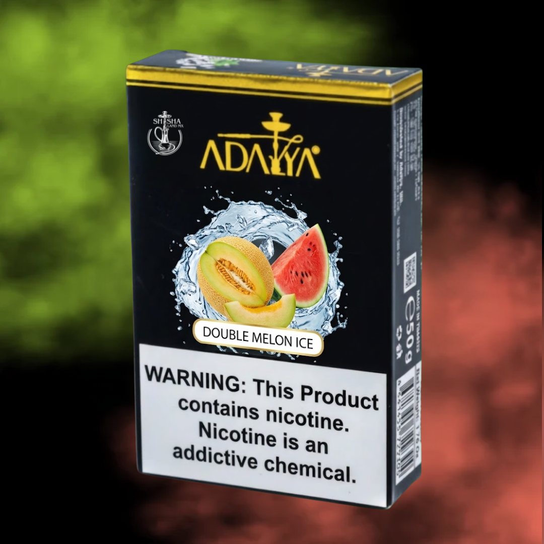 Tabaco Adalya sabor Double Melon Ice doble melon con hielo para shisha y hookah 50 gr 
