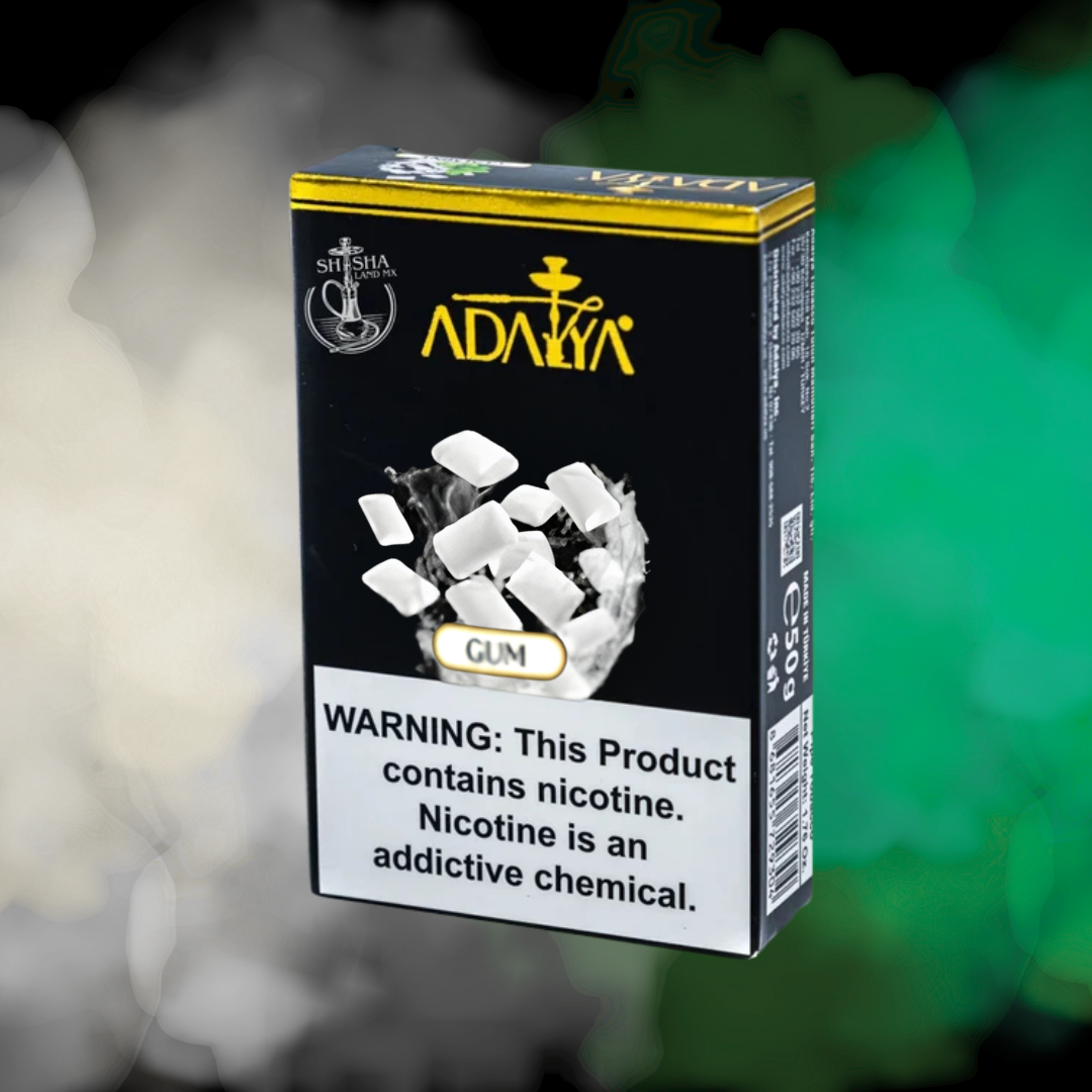 Tabaco Adalya sabor  Gum chicle presentacion de 50g para shisha