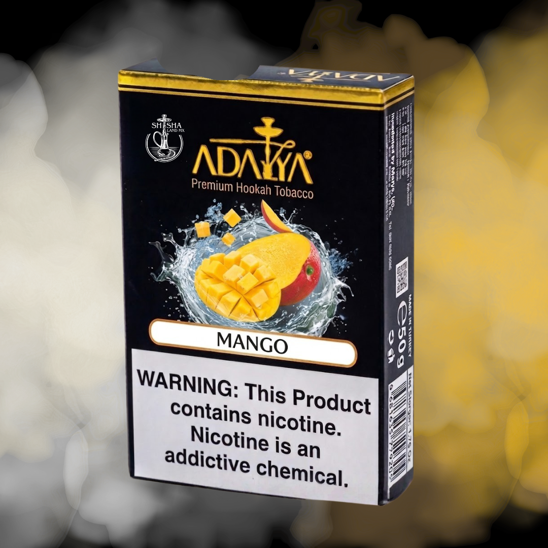 Tabaco Adalya sabor Mango presentacion de 50g para shisha y hookah