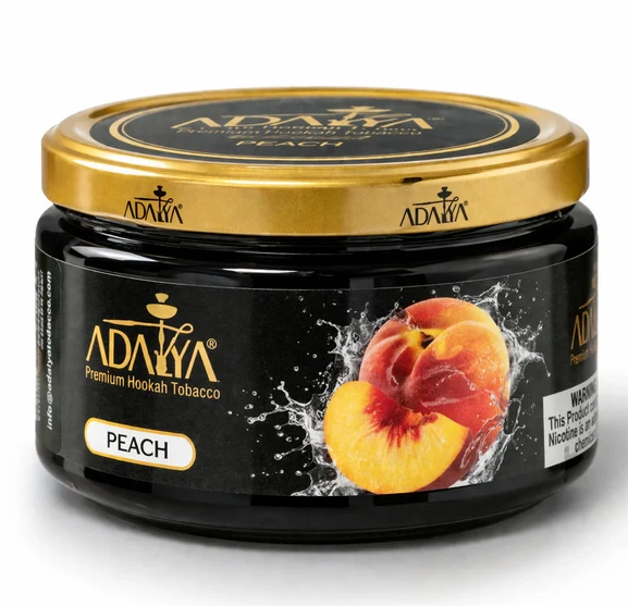 Tabaco Adalya sabor Peach durazno dulce presentacion de 250g para shisha