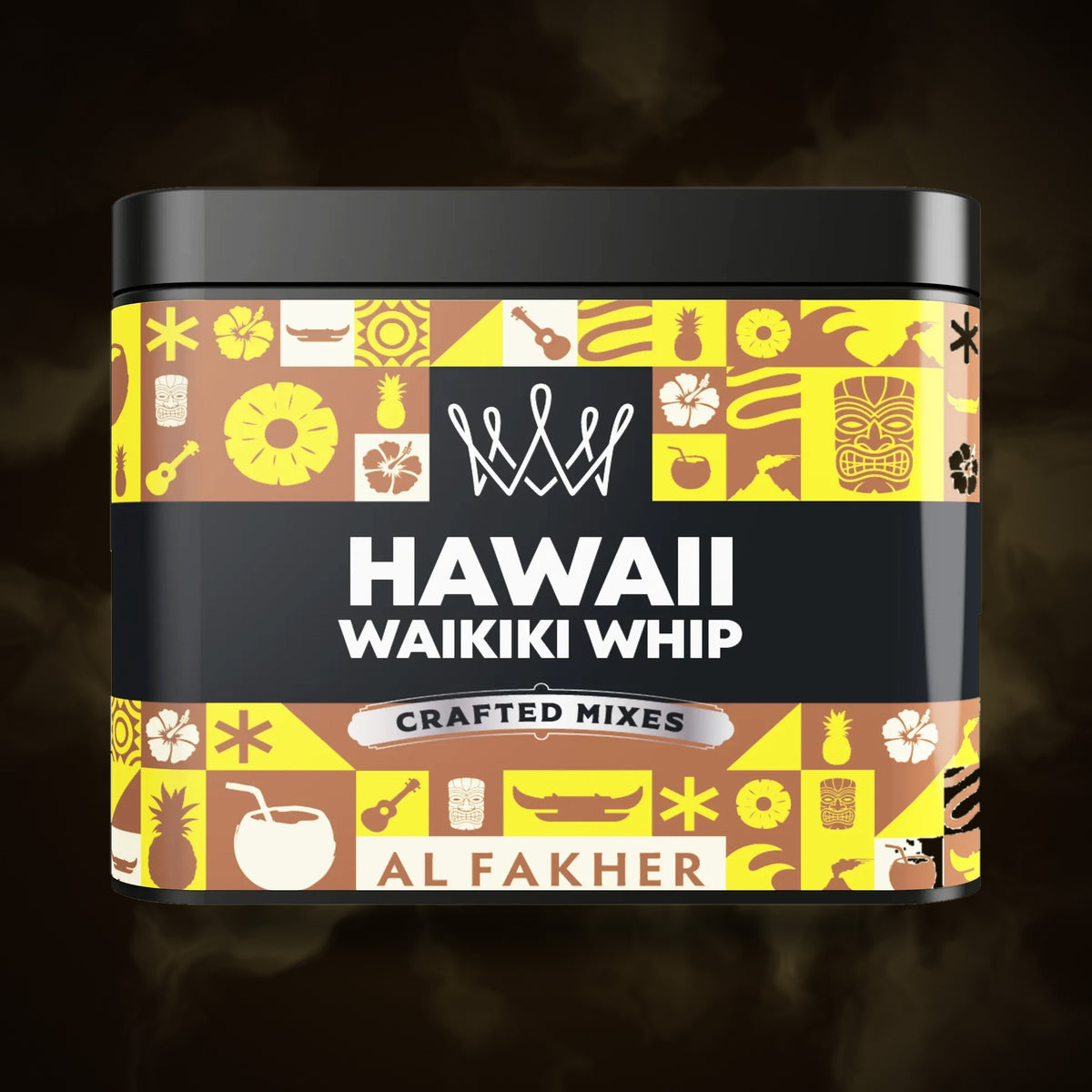 Tabaco para shisha Al-Fakher Hawaii Waikiki Whip (Crafted Mixes) 250 g – sabor tropical y cremoso – Shisha Land Mx