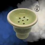 Tabaquera y cazoleta de cerámica marca CH para shisha, cachimba, hookah y narguile