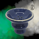 Tabaquera y cazoleta de cerámica marca G para shisha, cachimba, hookah y narguile