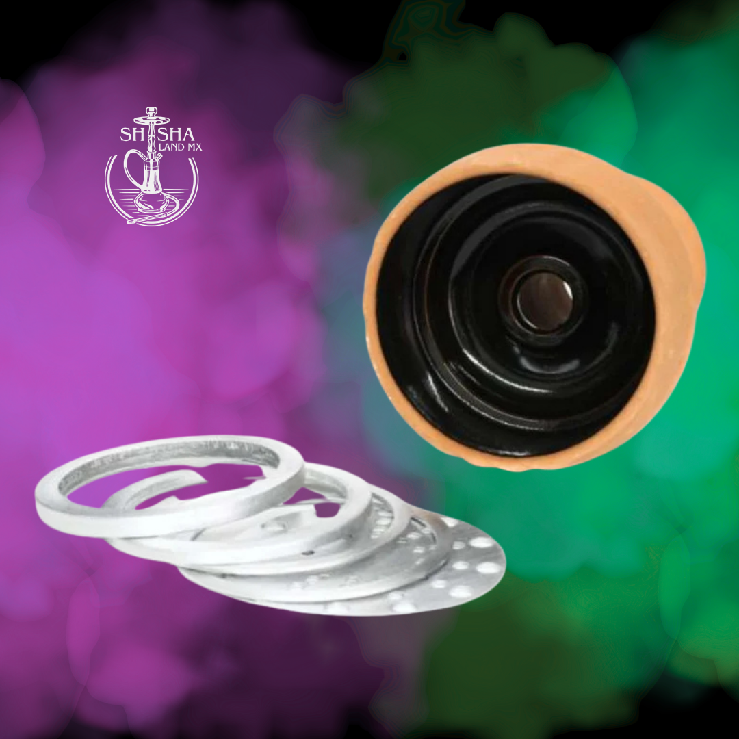 Tabaquera y cazoleta de cerámica Optimus Bowl para shisha, cachimba, hookah y narguile