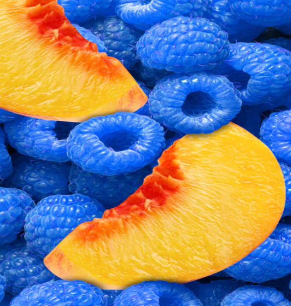 Peach Blue Raspberry – Shisha Land Mx