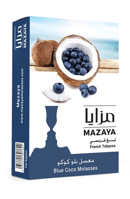 Mazaya Tobacco natural blue coco