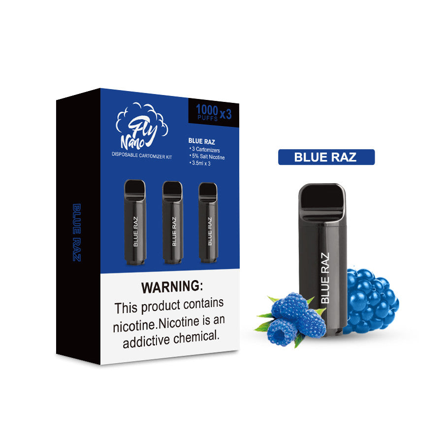 Vape FLY Pods blue razz