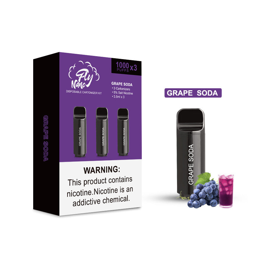 Vape FLY Pods grape soda