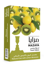 Mazaya Tobacco natural kiwi with lemon