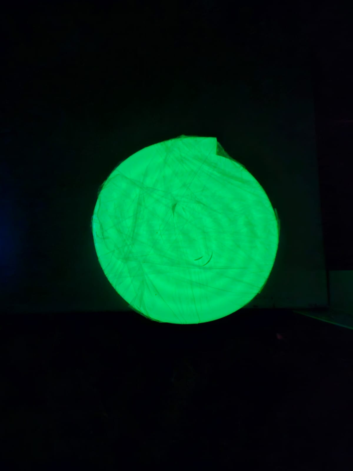 Shisha manguera fluorescente verde
