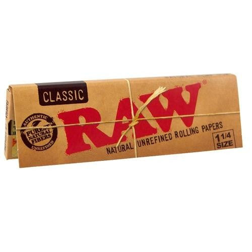 Papel raw classic natural 1 1/4 size