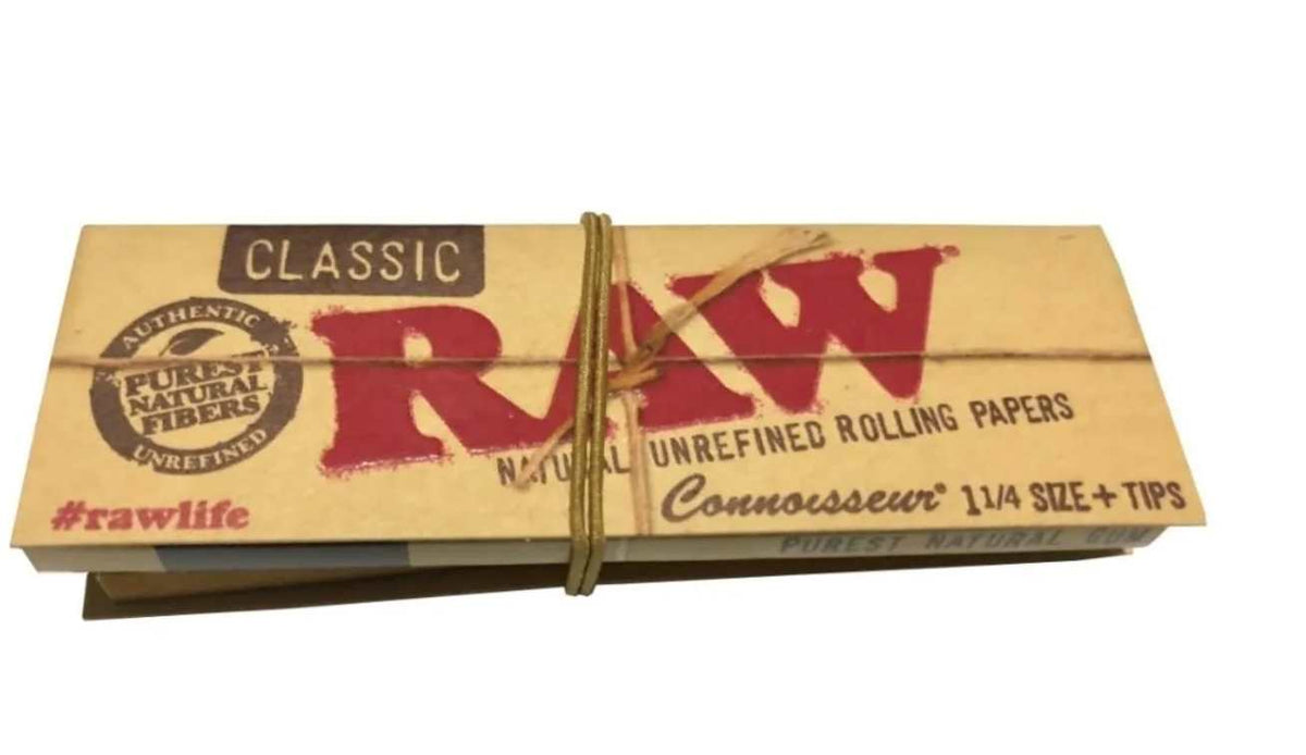 Papel RAW Classic 1 1/4 + Tips (filtros de carton)