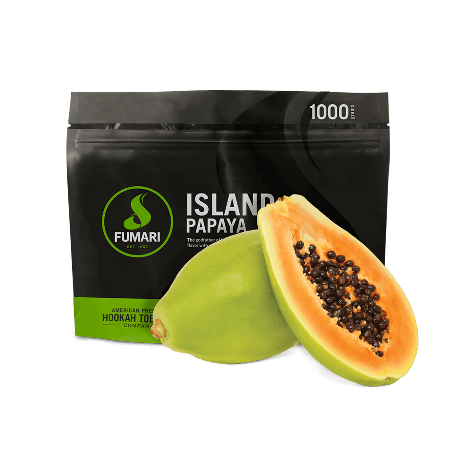Hookah tobacco Fumari sabor Island papaya