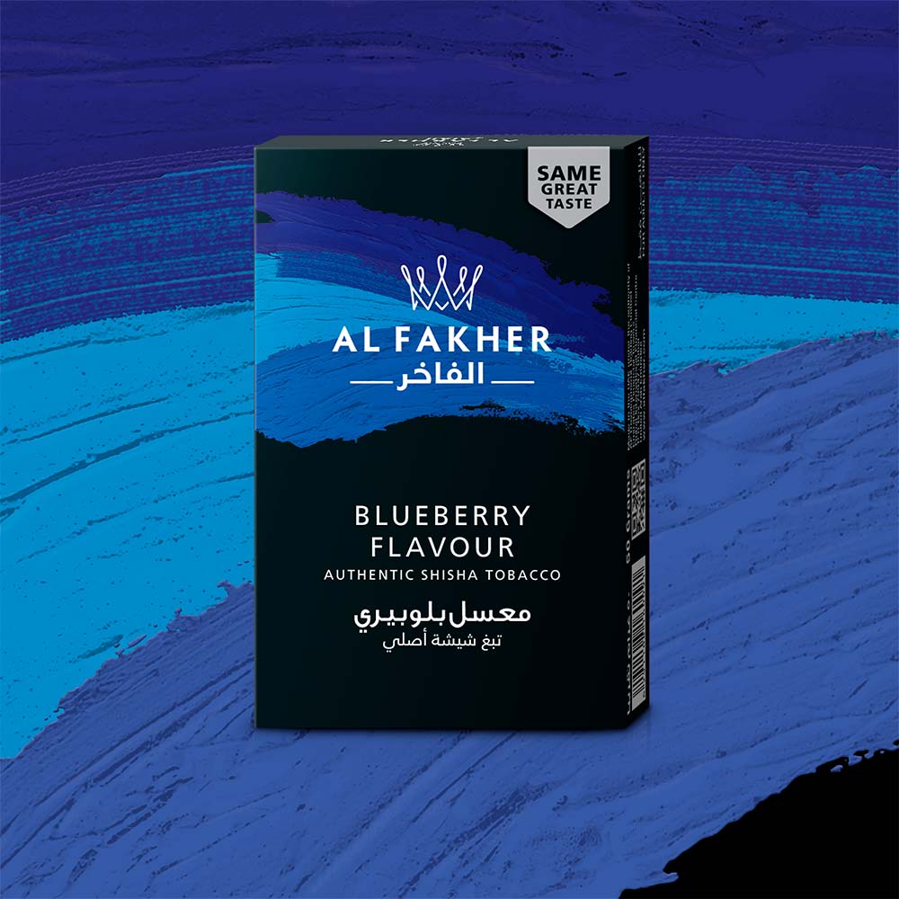 Tabaco para shisha Al-Fakher blueberry