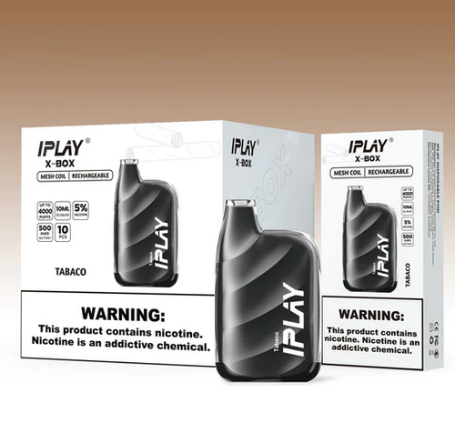 Vape Iplay X-BOX Tabaco